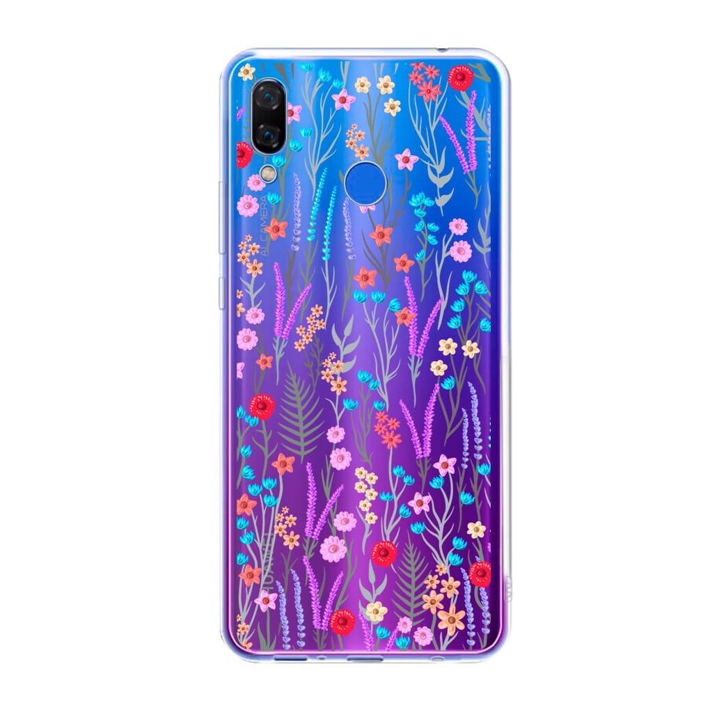 Чохол для Huawei P Smart Plus (2018) - Sea flowers - Gisolo