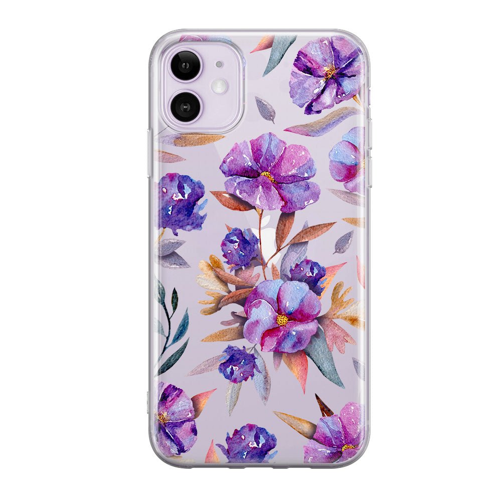 Чохол для iPhone 11 - Фіалки - Gisolo