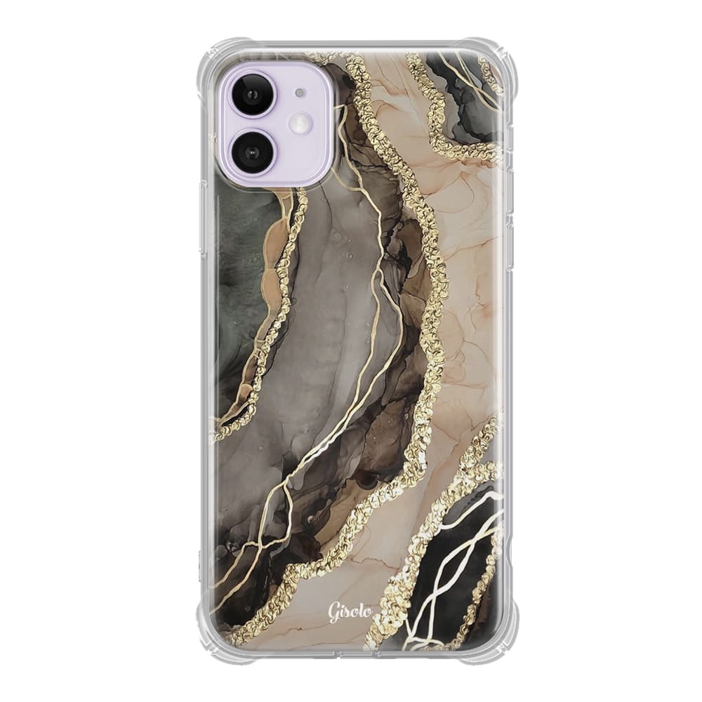 Чохол для iPhone 11 - Gold & Chocolate - Gisolo