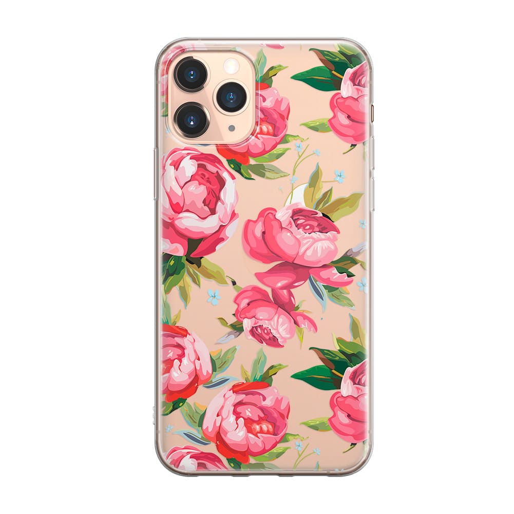 Чохол для iPhone 11 Pro Max - Червоні піони - Gisolo