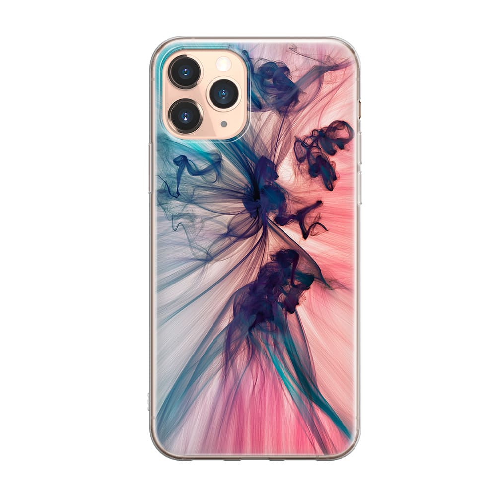 Чохол для iPhone 11 Pro Max - Pink and blue web - Gisolo