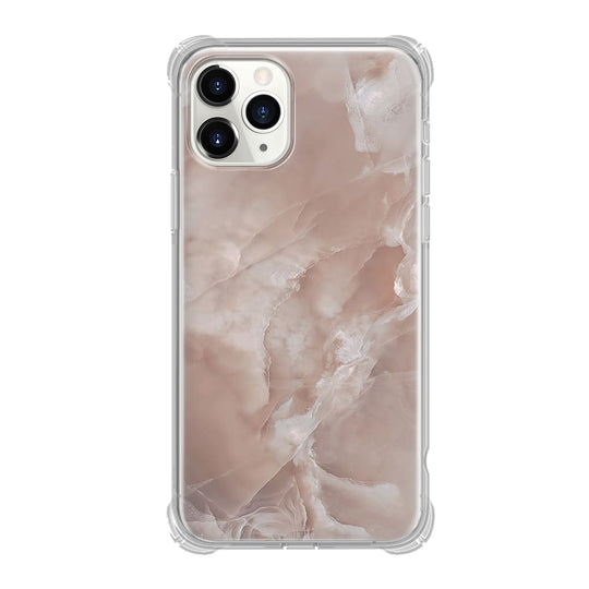 Чохол для iPhone 11 Pro Max - пудровий мармур - Gisolo