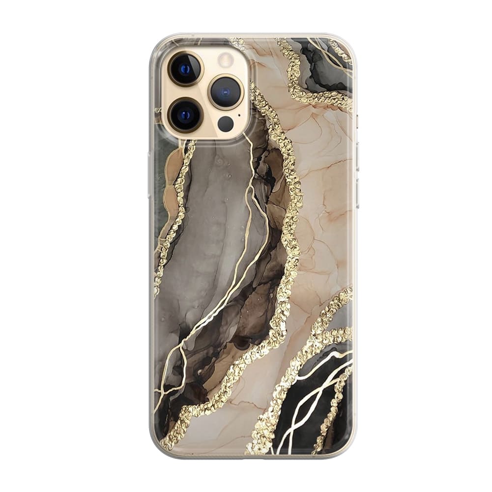 Чохол для iPhone 12 Pro - Gold & Chocolate - Gisolo