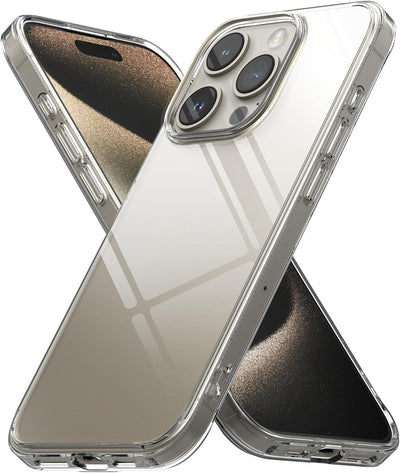 Чохол для iPhone 15 Pro Max прозорий силіконовий - Gisolo