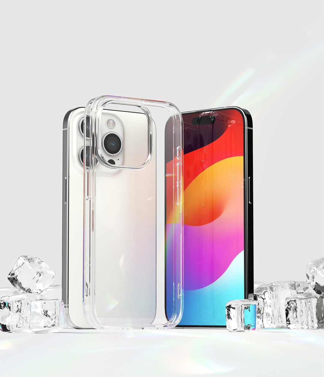 Чохол для iPhone 15 Pro Max прозорий силіконовий - Gisolo