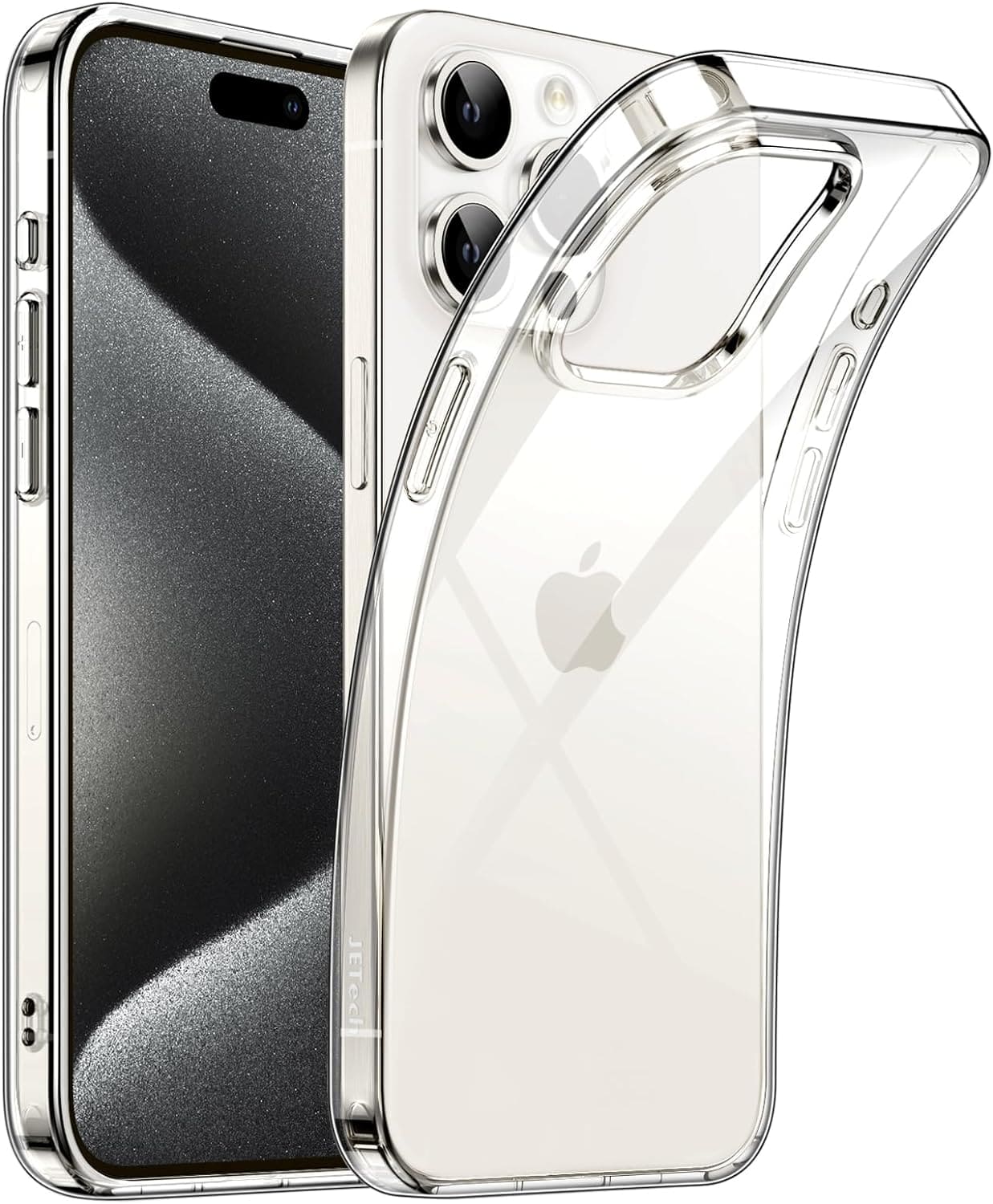Чохол для iPhone 15 Pro Max прозорий силіконовий - Gisolo