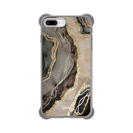Чохол для iPhone 8 Plus - Gold & Chocolate - Gisolo