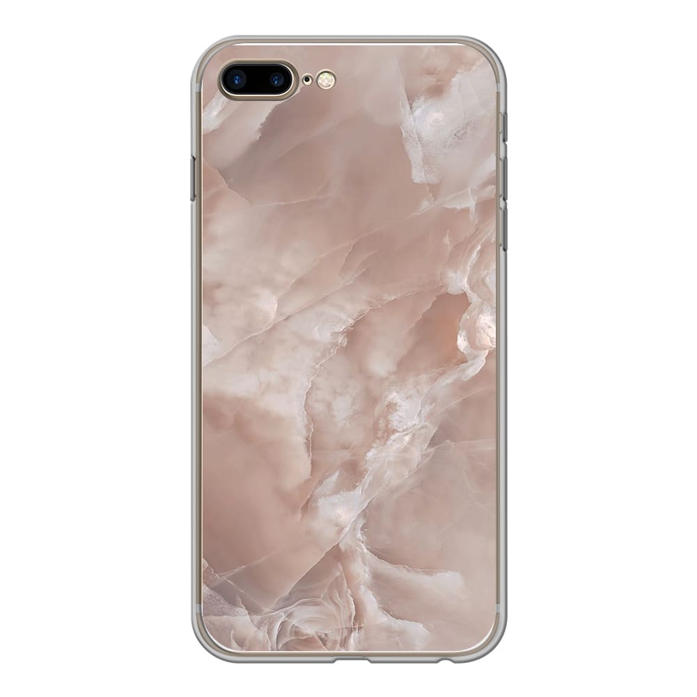 Чохол для iPhone 8 Plus - пастельний мармур - Gisolo