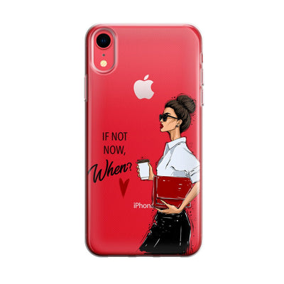 Чохол для iPhone Xr - If not now, when? - Gisolo