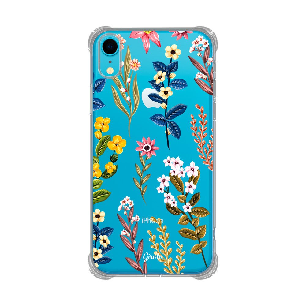 Чохол для iPhone Xr - Rainbow flowers - Gisolo
