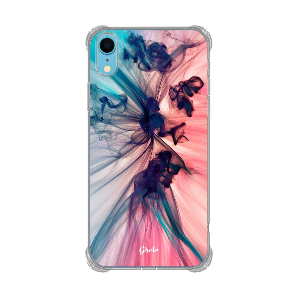 Чохол для iPhone Xr - Рожева і блакитна абстракція - Gisolo