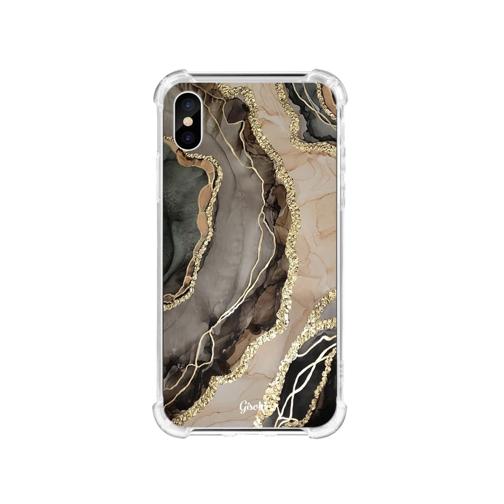 Чохол для iPhone Xs Max - Gold & Chocolate - Gisolo
