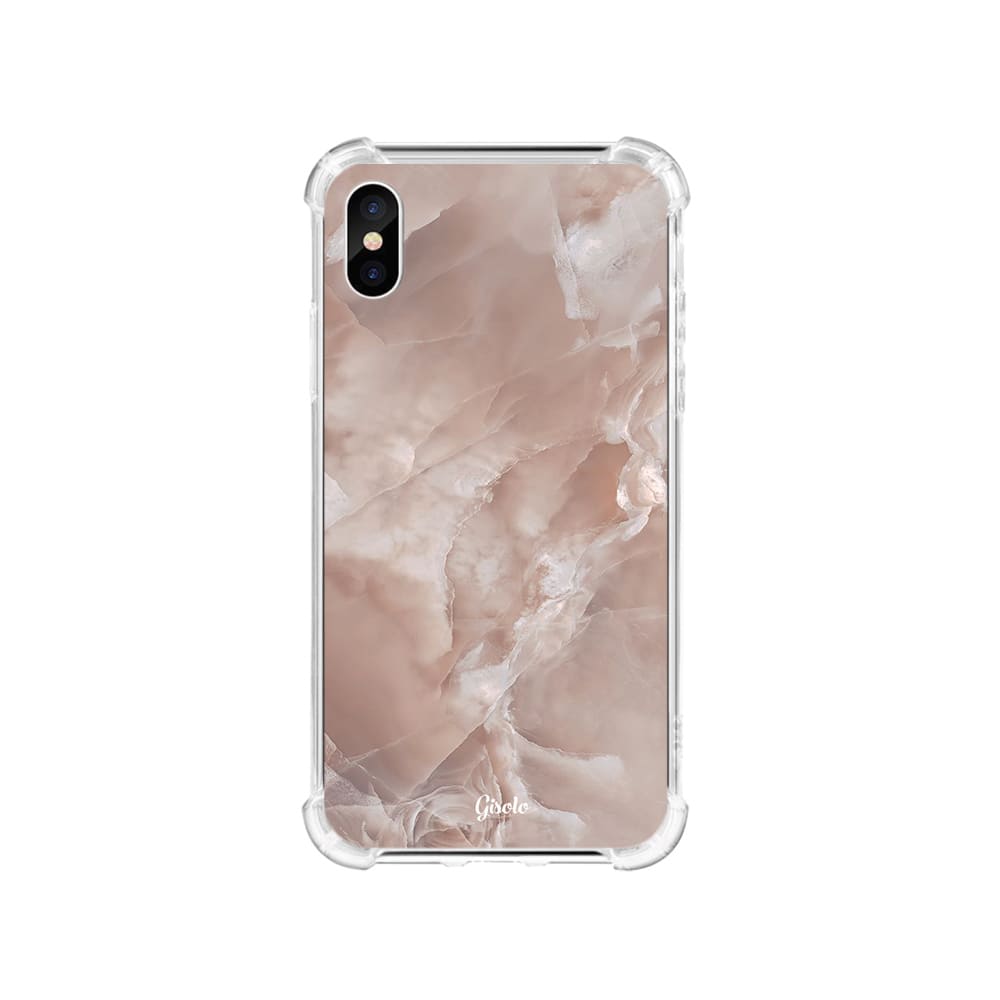 Чохол для iPhone Xs - пастельний мармур - Gisolo