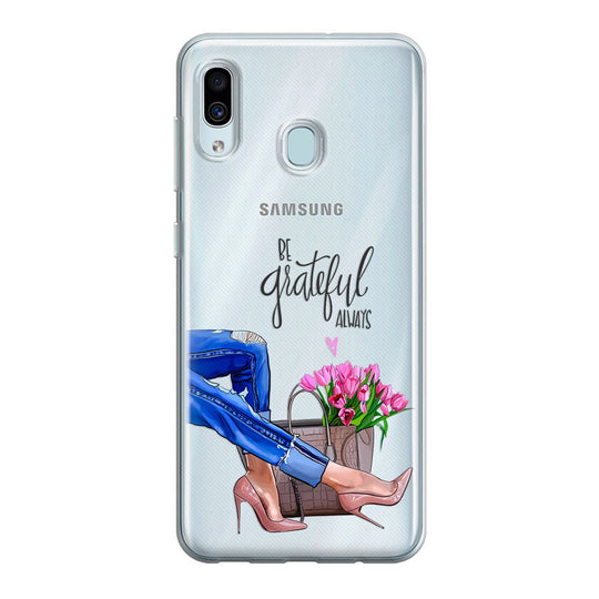 Чохол для Samsung A30 - Be grateful always - Gisolo