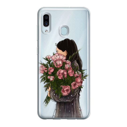 Чохол для Samsung A30 - Дівчина-весна - Gisolo
