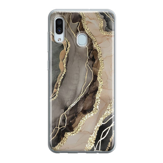 Чохол для Samsung A30 - Gold & Chocolate - Gisolo