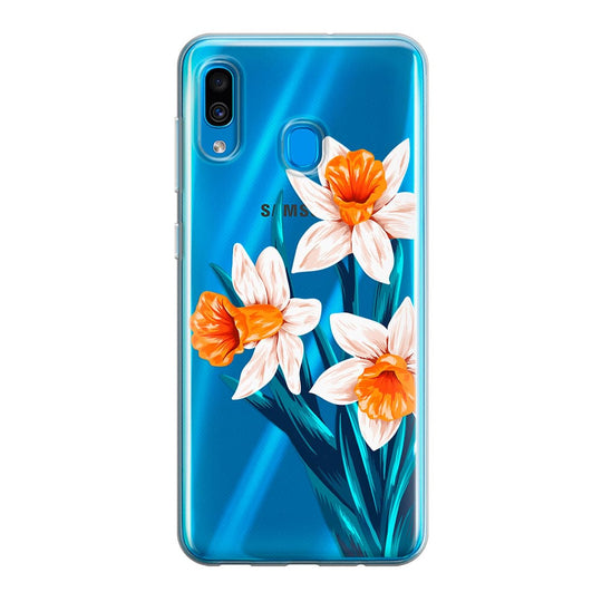 Чохол для Samsung A30 - Літні нарциси - Gisolo