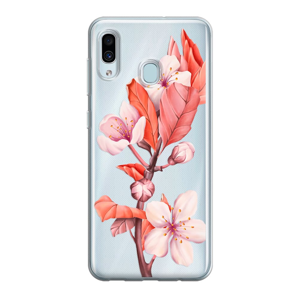 Чохол для Samsung A30 - Магнолія - Gisolo