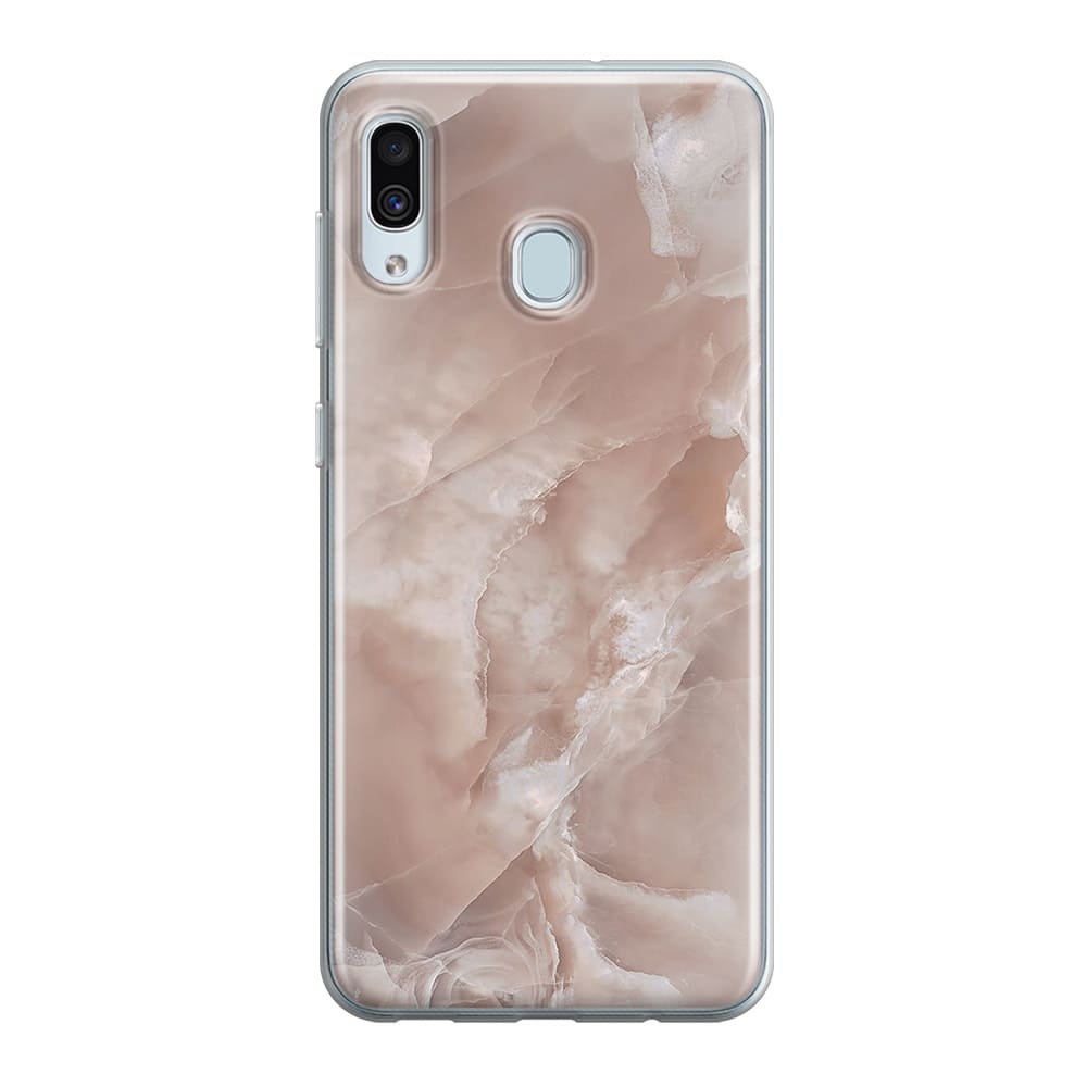 Чохол для Samsung A30 - пастельний мармур - Gisolo