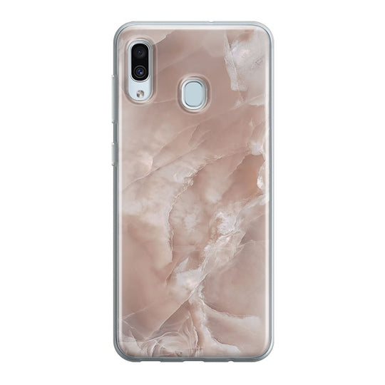 Чохол для Samsung A30 - пастельний мармур - Gisolo