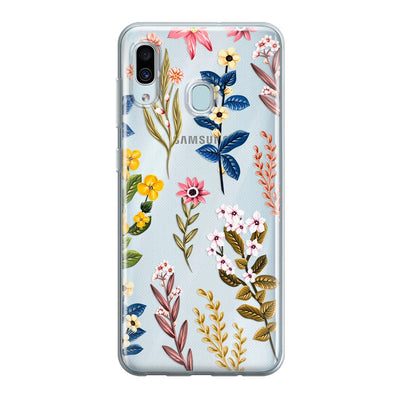 Чохол для Samsung A30 - Rainbow flowers - Gisolo