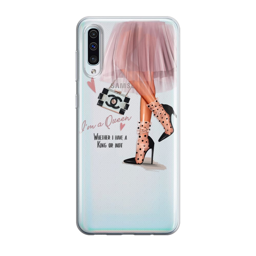 Чохол для Samsung A30s - I'm a queen - Gisolo