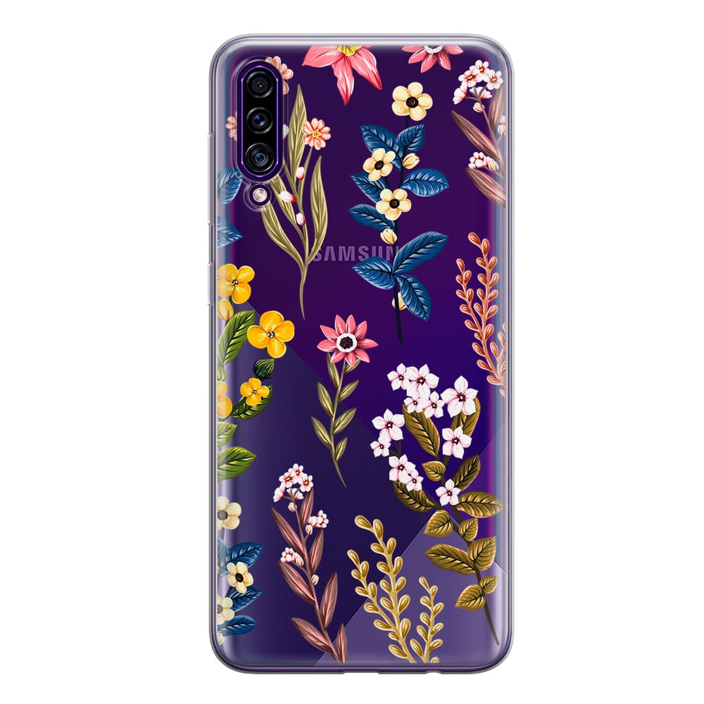 Чохол для Samsung A30s - Rainbow flowers - Gisolo