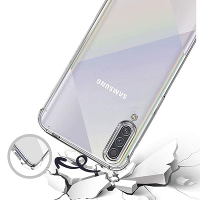 Чохол для Samsung A30s - Рожева і блакитна абстракція - Gisolo