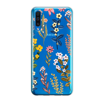 Чохол для Samsung A50 - Rainbow flowers - Gisolo