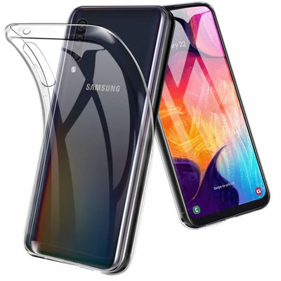 Чохол для Samsung A50 - Рожева і блакитна абстракція - Gisolo