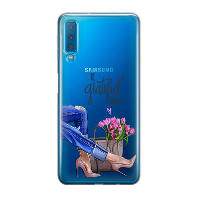 Чохол для Samsung A7 2018 (A750) Be grateful always - Gisolo
