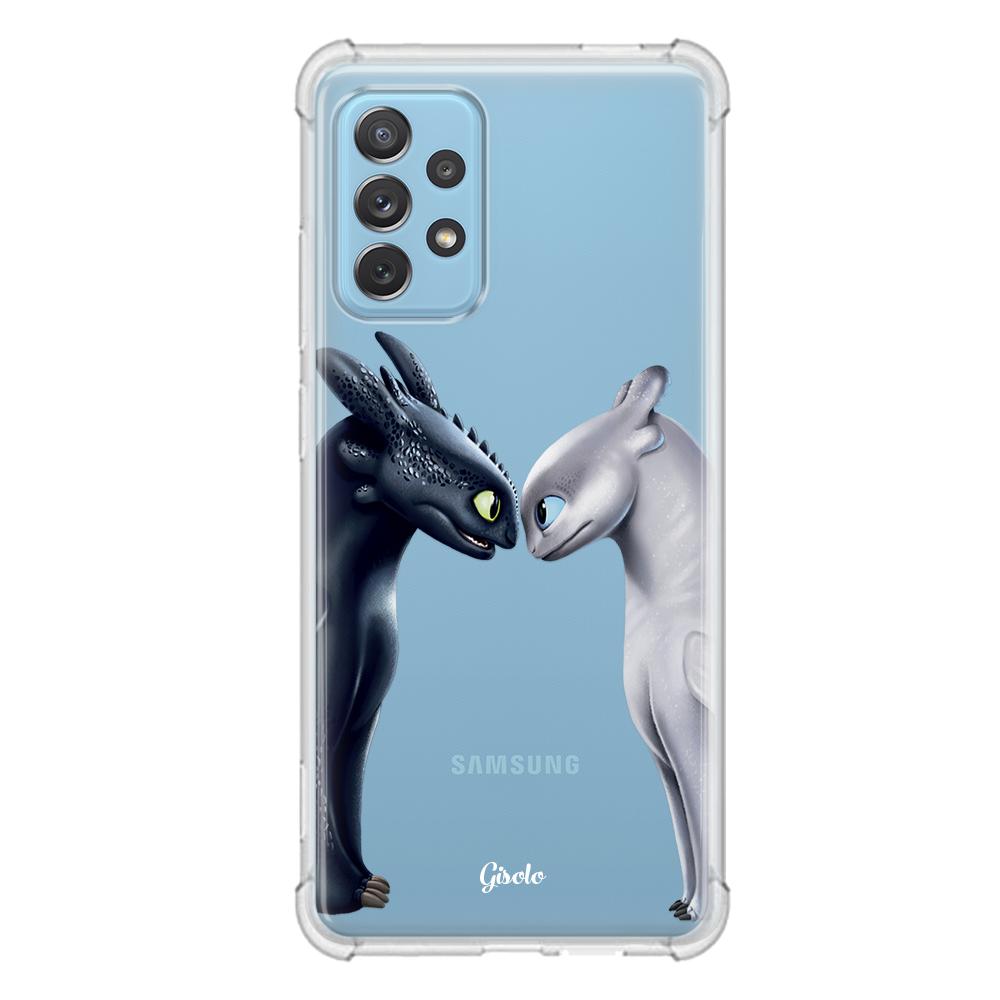 Чохол для Samsung Galaxy A32 (4G) - Дракони - Gisolo