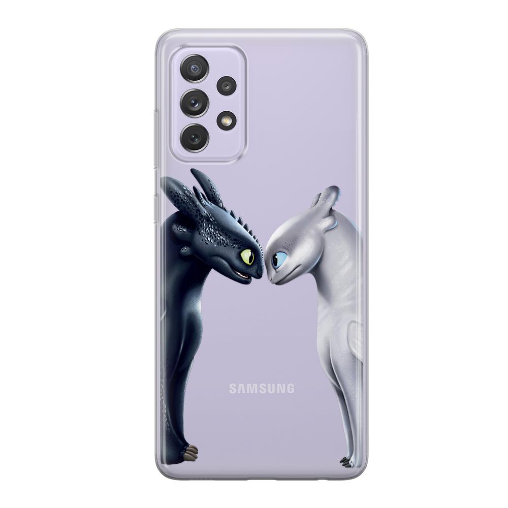Чохол для Samsung Galaxy A32 (4G) - Дракони - Gisolo