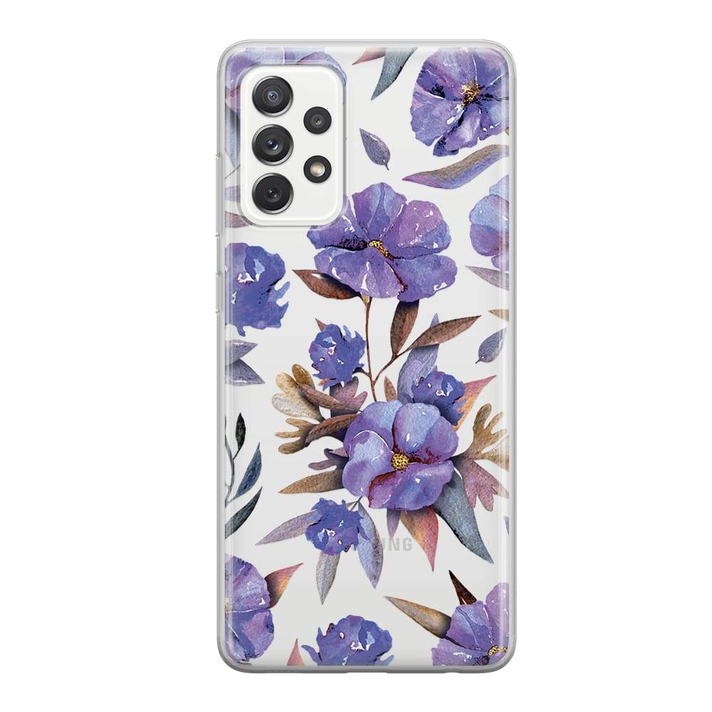 Чохол для Samsung Galaxy A32 (4G) - Фіалки - Gisolo