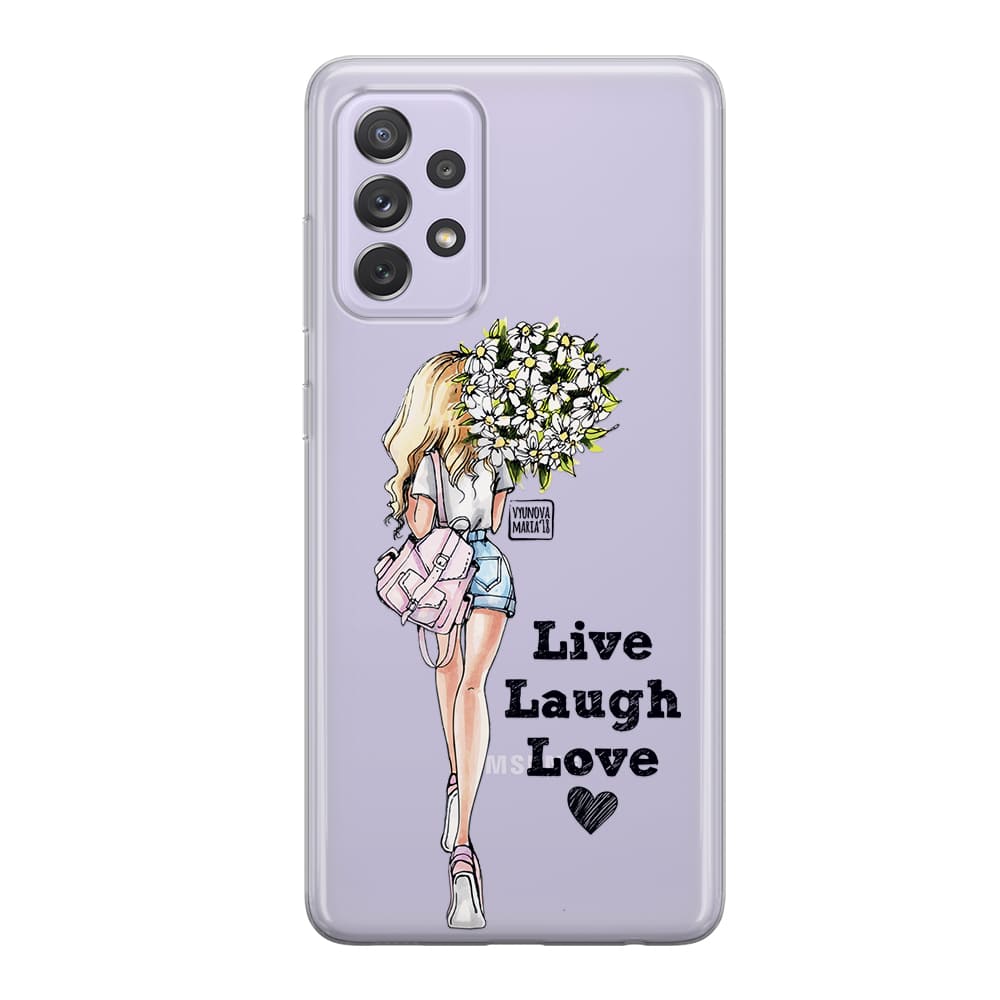 Чохол для Samsung Galaxy A52 (4G) - Camomile girl - Gisolo
