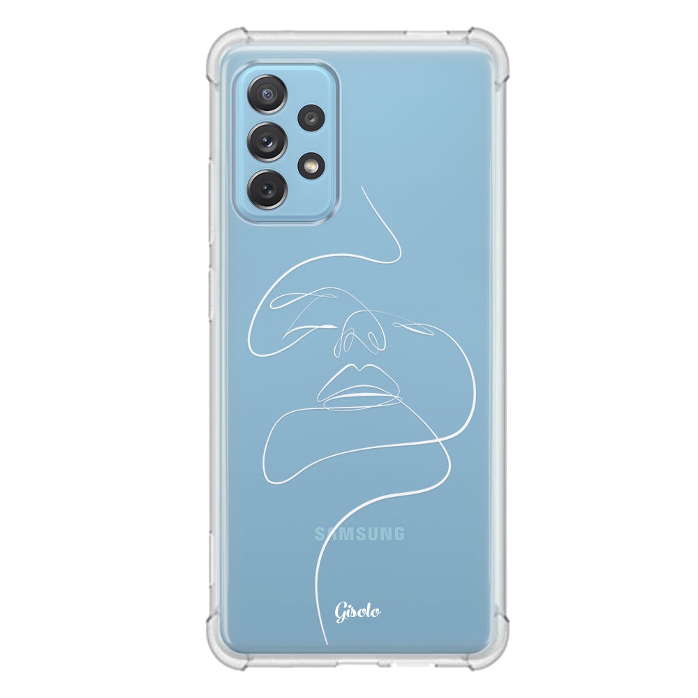 Чохол для Samsung Galaxy A52 (4G) - Minimalistic Face Art - Gisolo