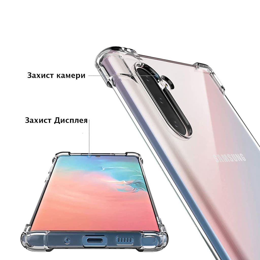 Чохол для Samsung Note 10 пастельний мармур - Gisolo