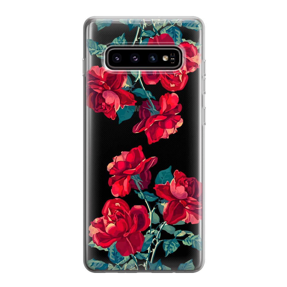 Чохол для Samsung S10 - Червона роза - Gisolo