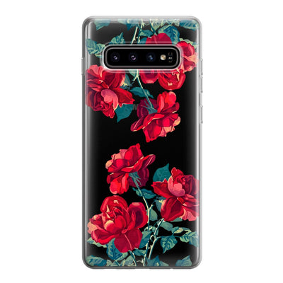 Чохол для Samsung S10 - Червона роза - Gisolo