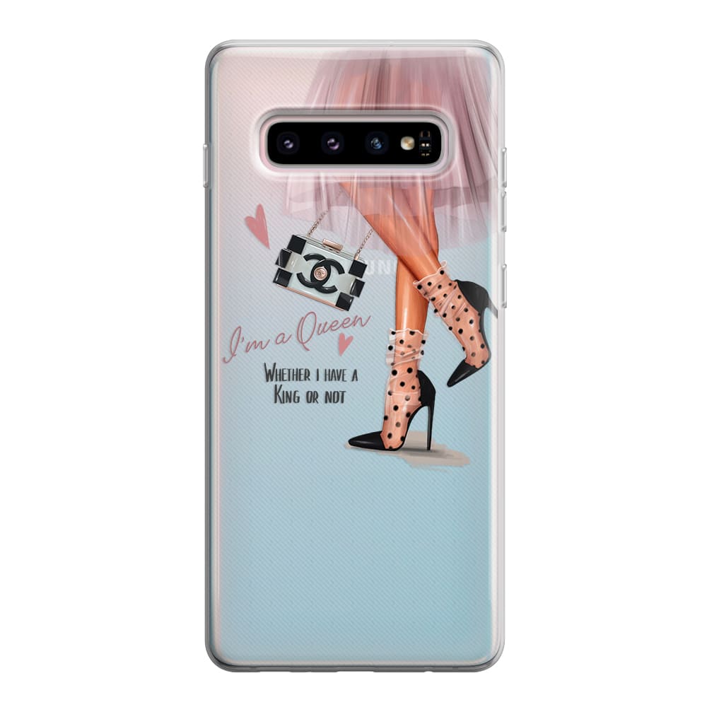 Чохол для Samsung S10 - I'm a queen - Gisolo