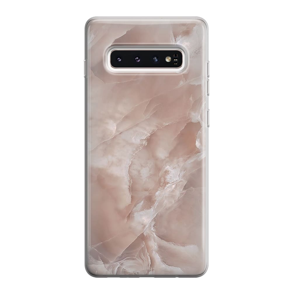 Чохол для Samsung S10 Plus - пастельний мармур - Gisolo
