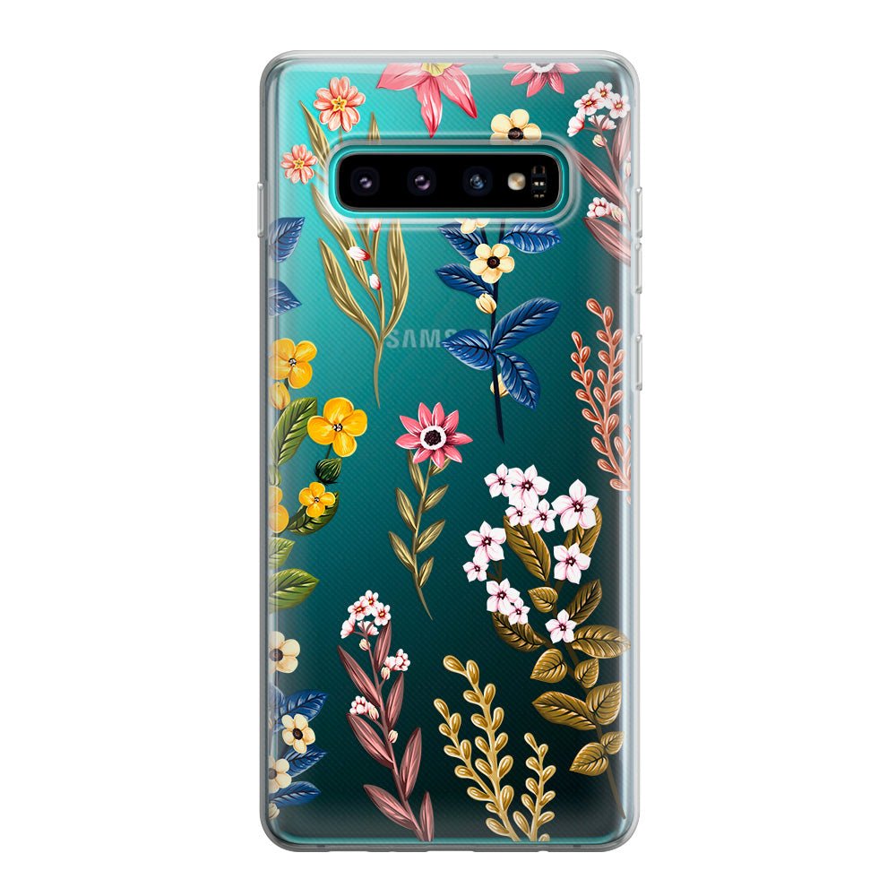 Чохол для Samsung S10 Plus - Rainbow flowers - Gisolo