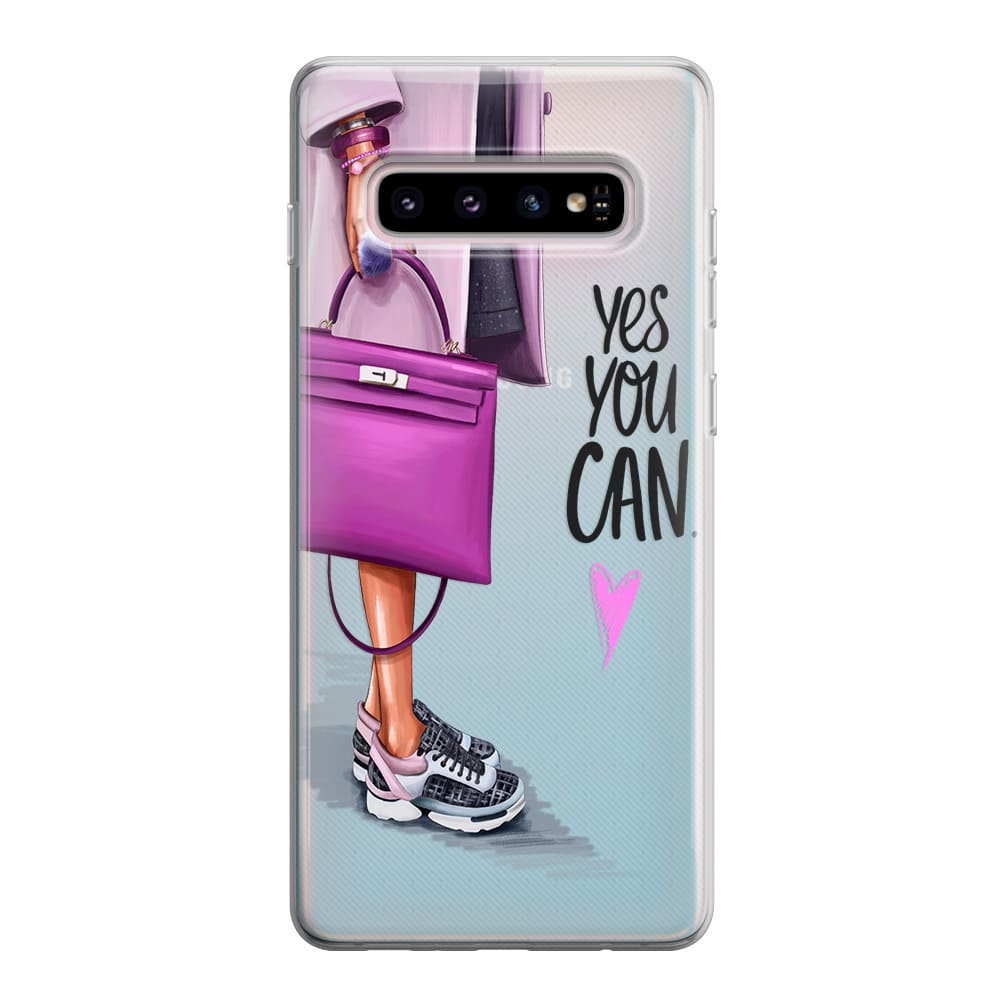 Чохол для Samsung S10 Plus - Yes, you can - Gisolo