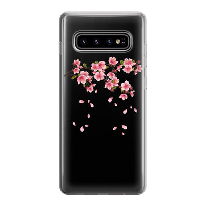 Чохол для Samsung S10 Plus - з цвітом сакури - Gisolo