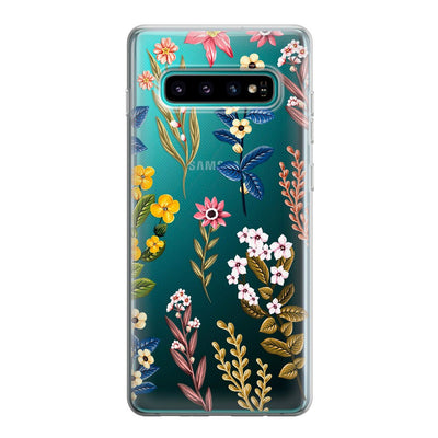 Чохол для Samsung S10 - Rainbow flowers - Gisolo