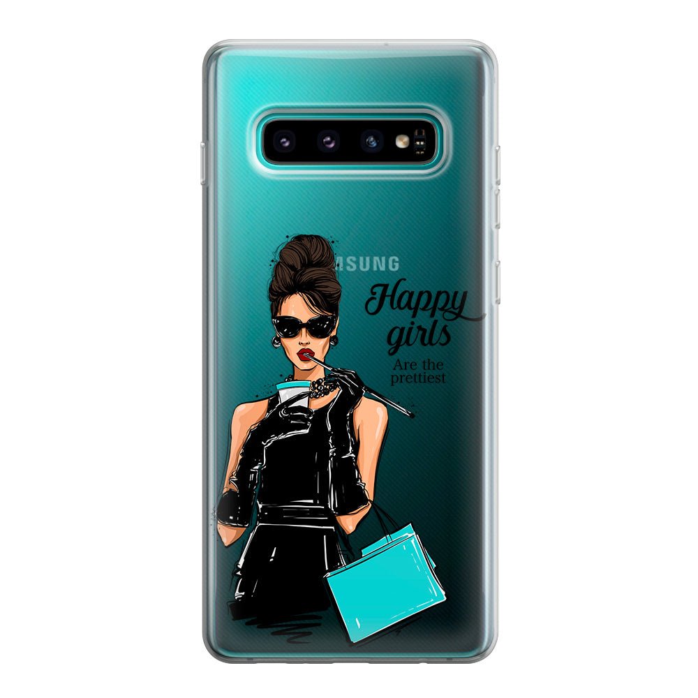 Чохол для Samsung S10 - Щасливі дівчата найкрасивіші - Gisolo