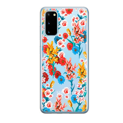 Чохол для Samsung S20 - Милі квіти - Gisolo