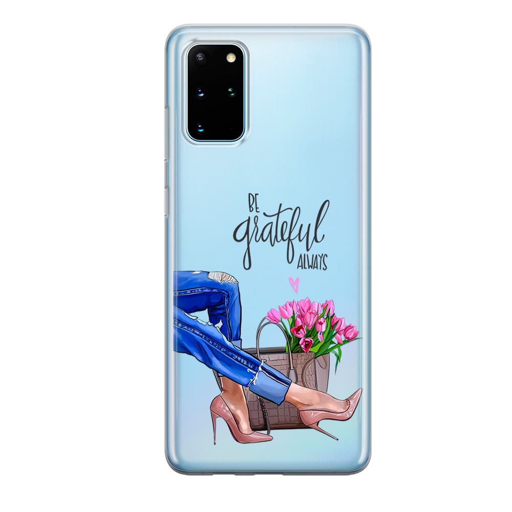 Чохол для Samsung S20 Plus - Be grateful always - Gisolo