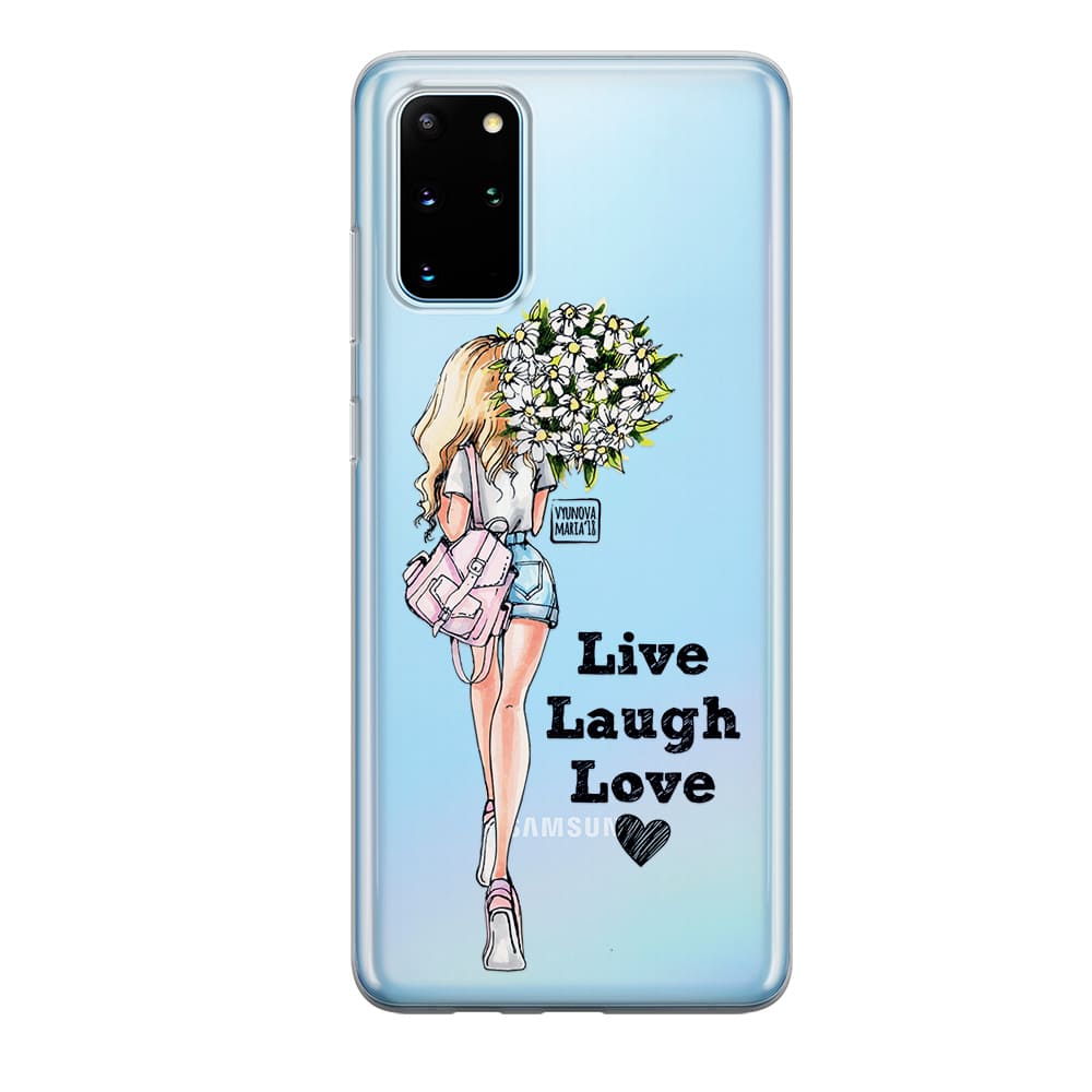 Чохол для Samsung S20 Plus - Camomile girl - Gisolo