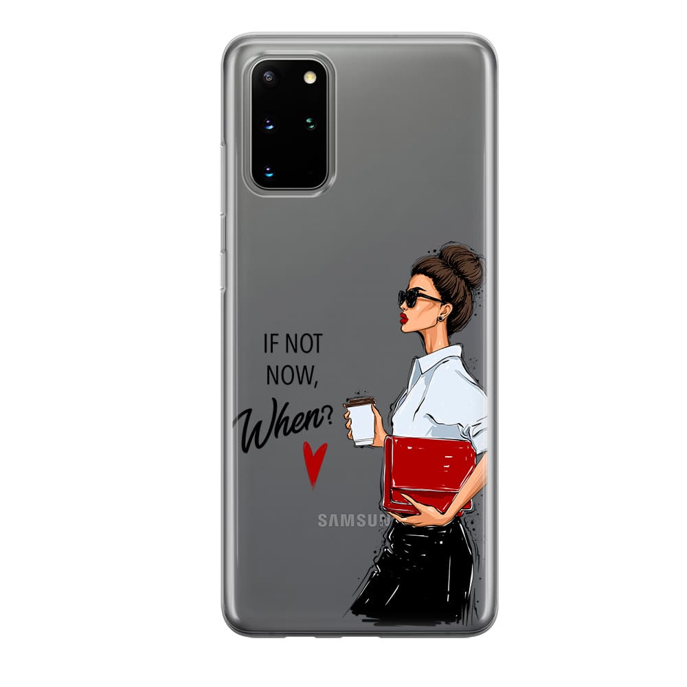 Чохол для Samsung S20 Plus - If not now, when - Gisolo